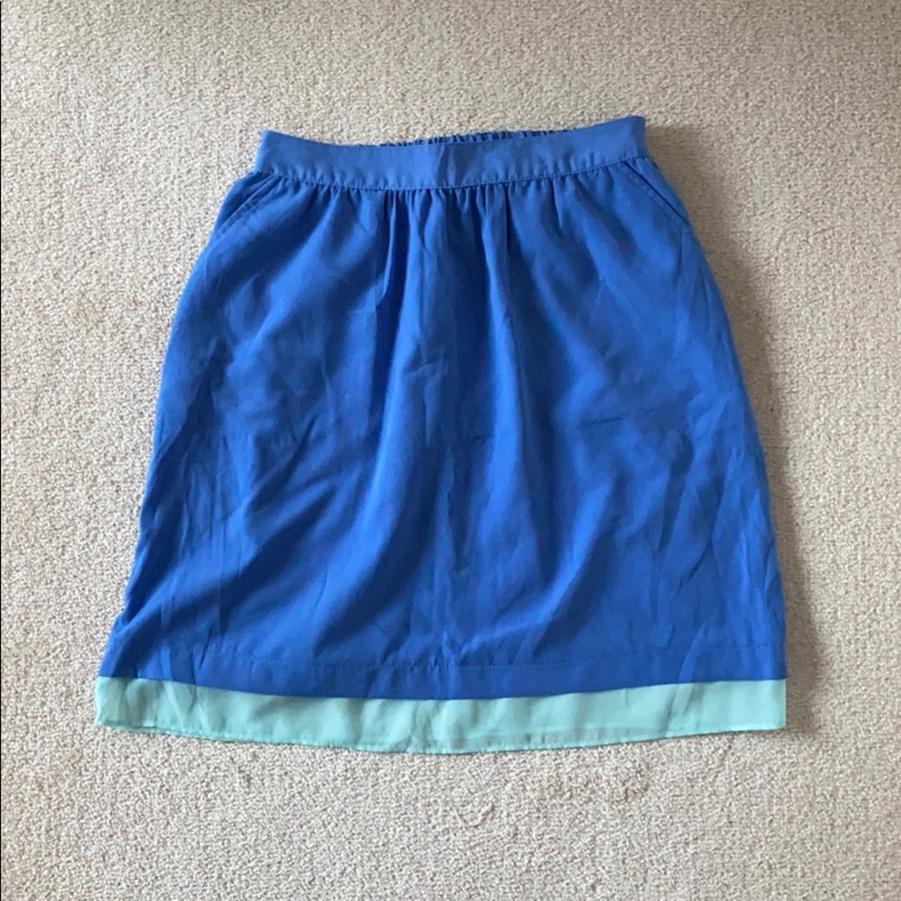 Blue Mini Skirt from Target